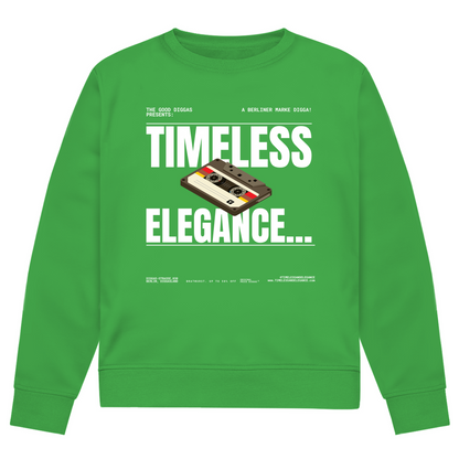Timeless Retro Front Sweatshirt (White)