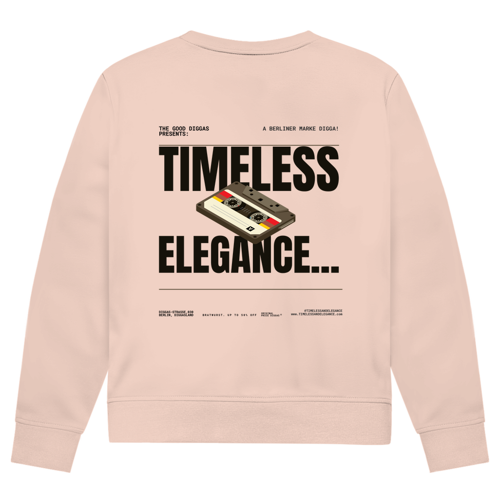 Timeless Retro Back Sweatshirt (Black)
