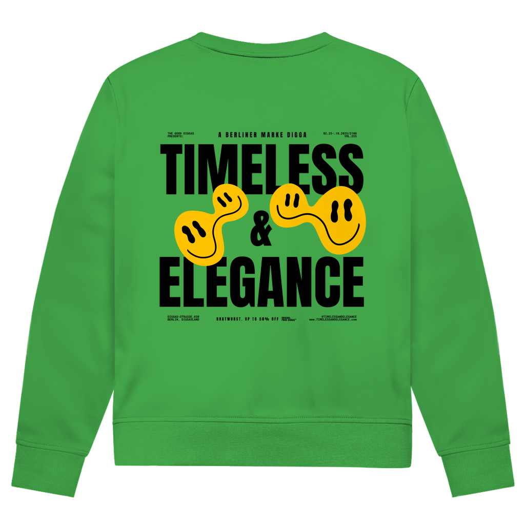 Timeless Original Back Sweatshirt (Black)