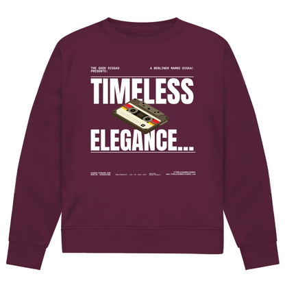 Timeless Retro Front Sweatshirt (White)