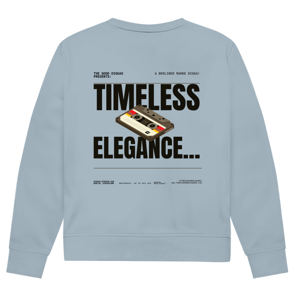 Timeless Retro With Logo Sweatshirt (BLack)