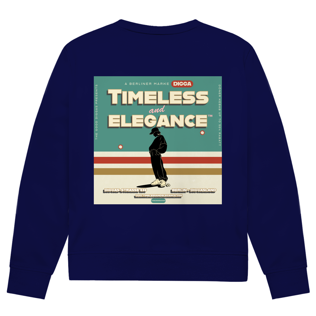 Timeless Skater With Logo Sweatshirt