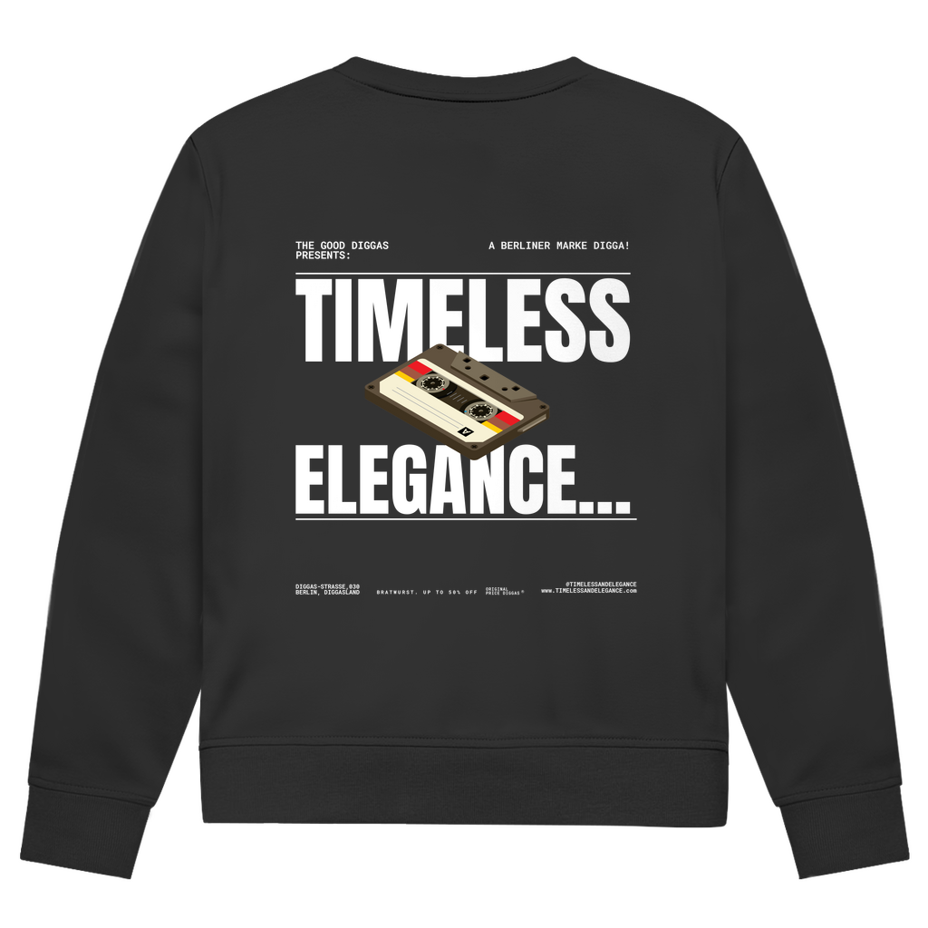 Timeless Retro With Logo Sweatshirt (White)