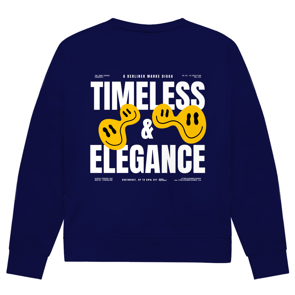 Timeless Original With Logo Sweatshirt (White)