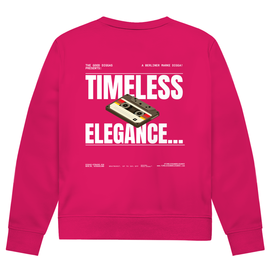 Timeless Retro Back Sweatshirt (White)