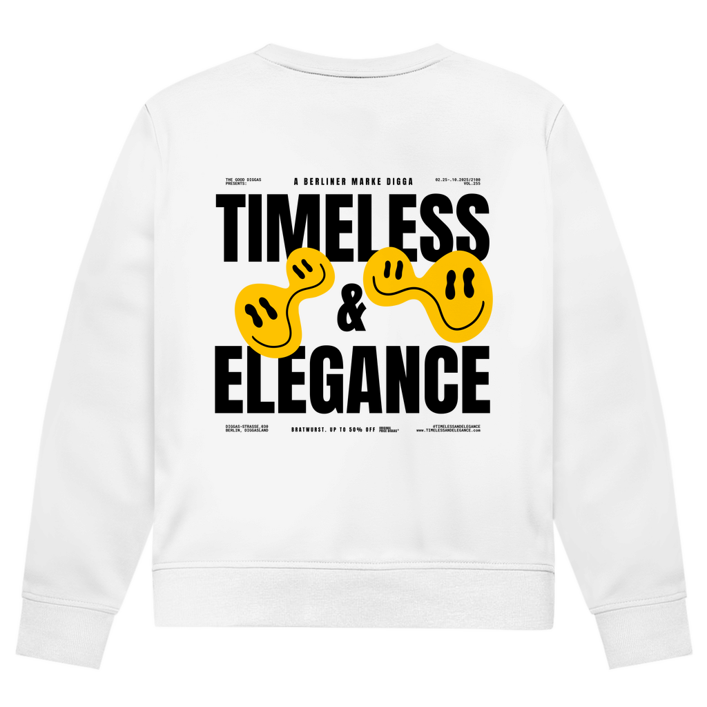 Timeless Original Back Sweatshirt (Black)