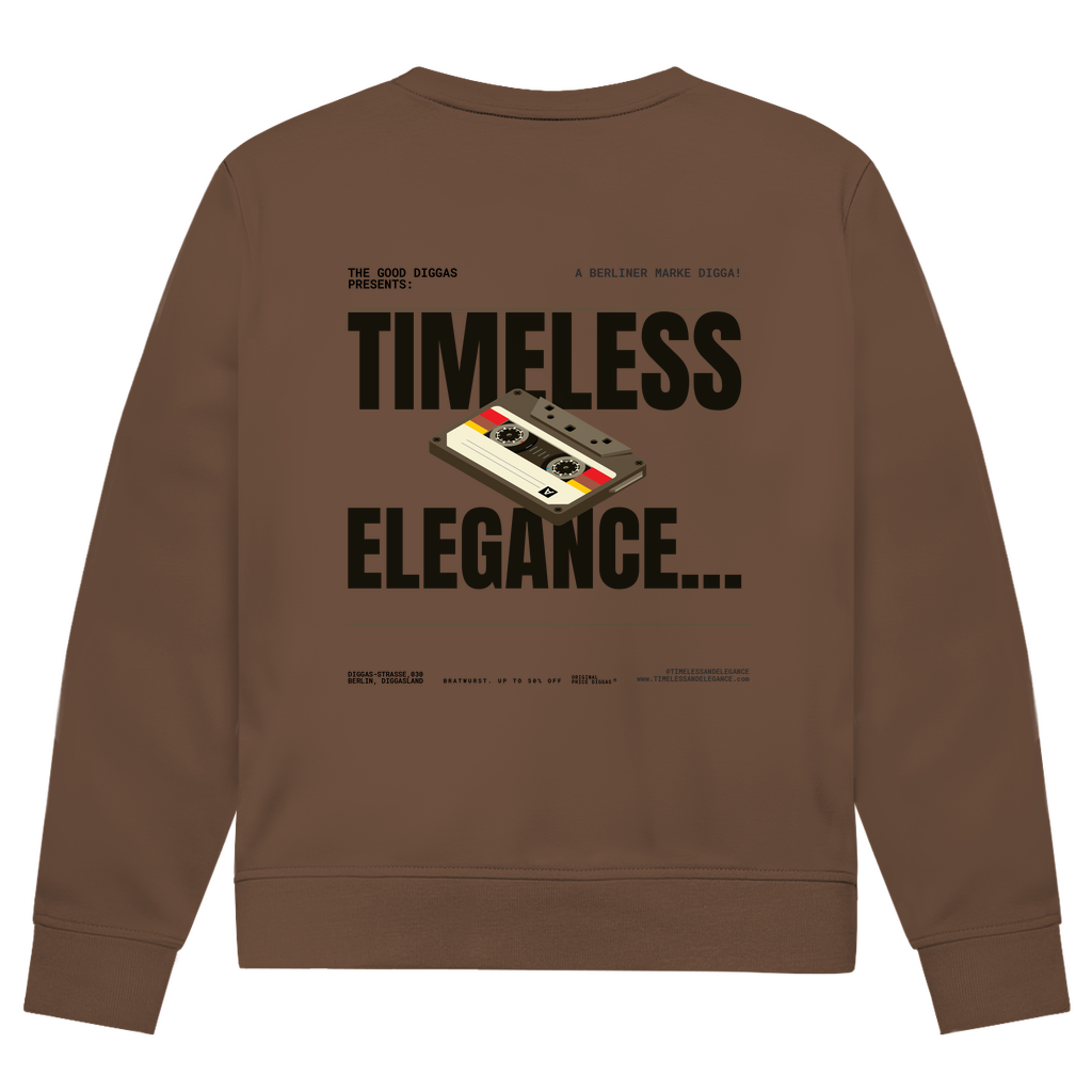 Timeless Retro With Logo Sweatshirt (BLack)
