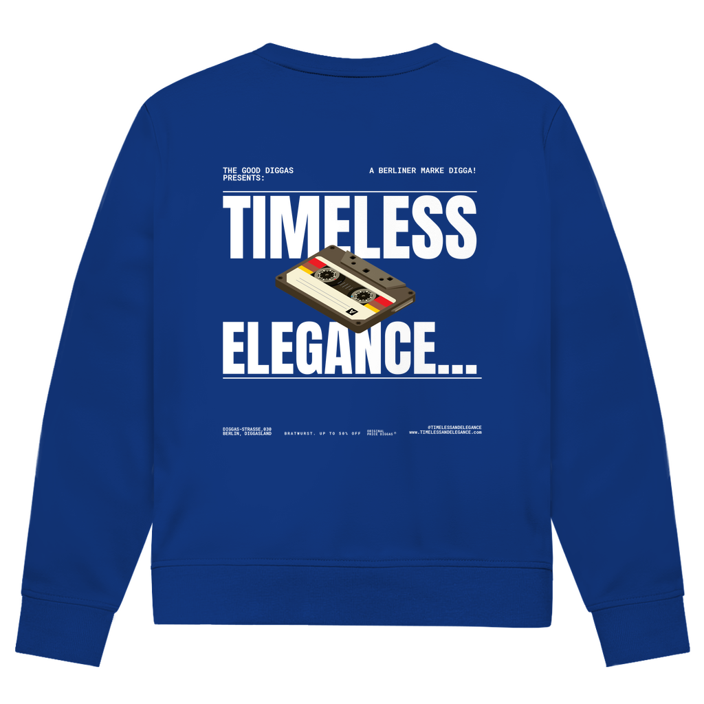 Timeless Retro Back Sweatshirt (White)