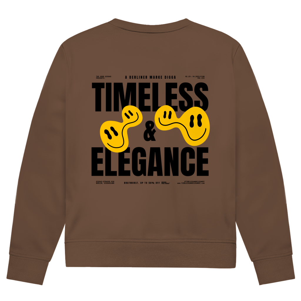 Timeless Original Back Sweatshirt (Black)