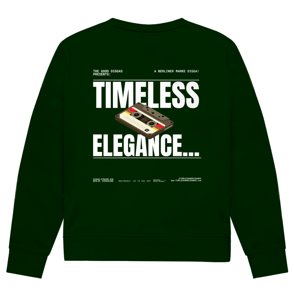 Timeless Retro Back Sweatshirt (White)