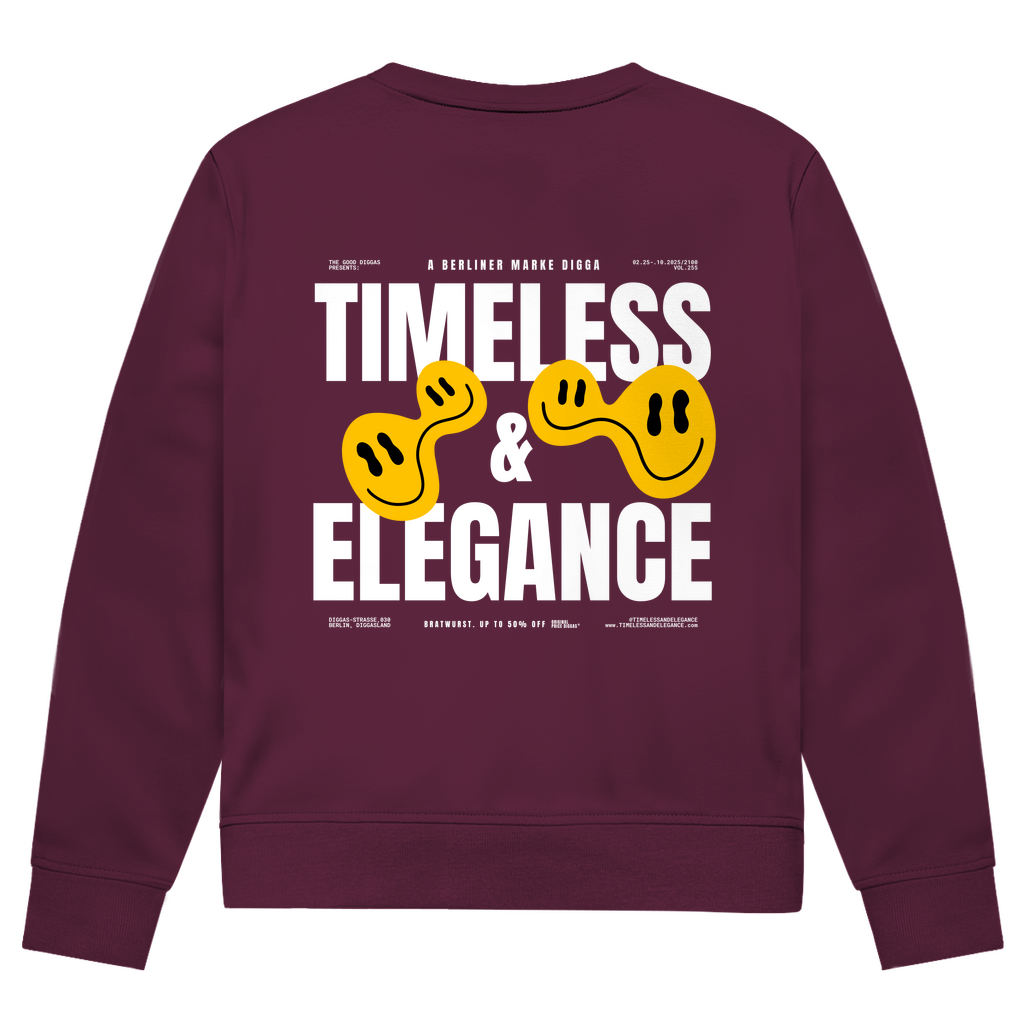 Timeless Original With Logo Sweatshirt (White)